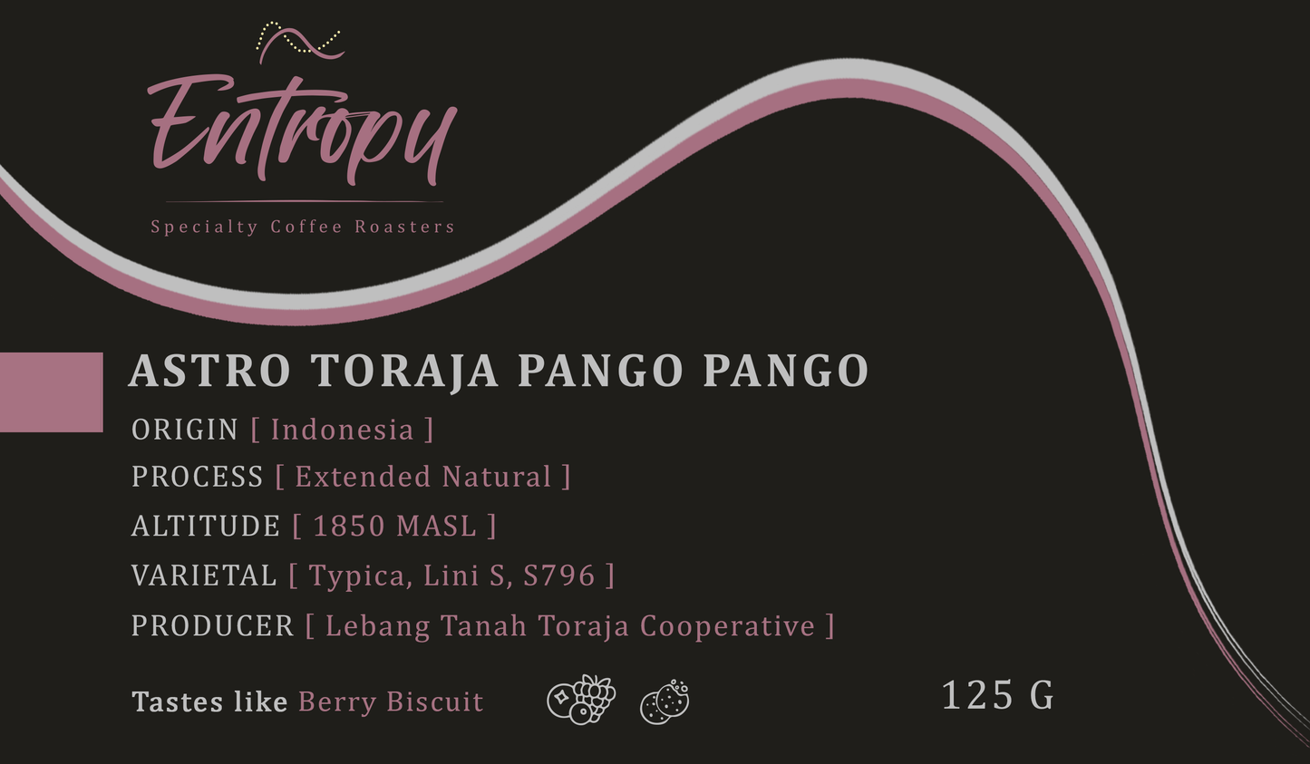 Indonesia Astro Toraja Pango Pango 125g